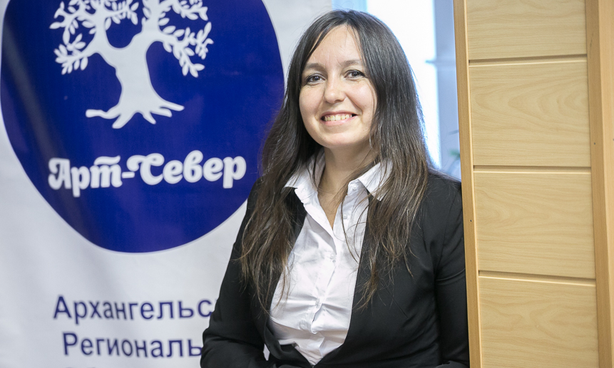 Руководитель организации «Арт-Север» Валентина Морозова.